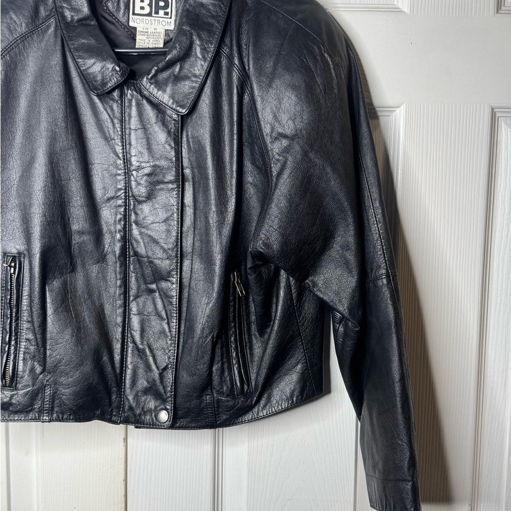BP Classic Black Leather Jacket - Picture 11 of 16